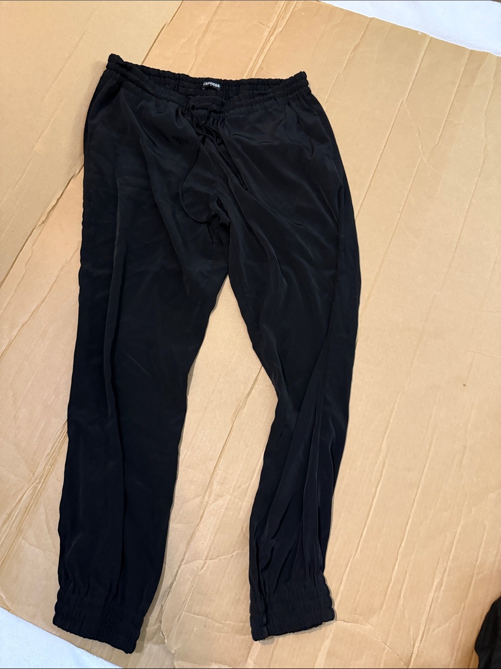 Express Black Men’s Drawstring Joggers